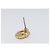Orecchini Christian Dior Metal Gold Tone Auth BA15415 - vista 4