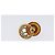 Orecchini Christian Dior Metal Gold Tone Auth BA15415 - vista 6