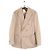 Autre Marque Giacca Boggi in cotone beige