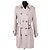 Gabardina Burberry beige de algodón