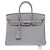 Hermès Borsa HERMES Birkin 25 in Pelle Grigia - 103898 Grigio