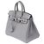 Hermès Borsa HERMES Birkin 25 in Pelle Grigia - 103898 Grigio - vista 5