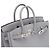 Hermès Borsa HERMES Birkin 25 in Pelle Grigia - 103898 Grigio - vista 7
