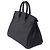 Hermès mala HERMES Birkin 25 em Couro Preto - 103896 - vista 6