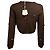 Jonathan Simkhai Simkhai Brown Zadie Embellished Cropped Cardigan Braun - Ansicht 3