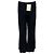 A.L.C. Navy Blue Wool Jackson Pants with Snap Buttons - view 3