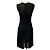 Alaïa Alaia schwarzes Strick-Skaterkleid ärmellos mit Cut-outs - Ansicht 3