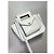 Céline Square Medium Handbag White Leather - view 11