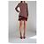 Stella Mc Cartney Stella McCartney Mini Abito in Seta e Pizzo Primavera 2012 Bianco Bordò - vista 2