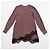 Stella Mc Cartney Stella McCartney Mini Abito in Seta e Pizzo Primavera 2012 Bianco Bordò - vista 4