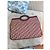Borsa Christian Dior Monogram Oblique Bordeaux Rosa Bianco - vista 5