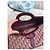 Borsa Christian Dior Monogram Oblique Bordeaux Rosa Bianco - vista 8
