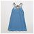 Alberta Ferretti Hellblaues Besticktes Seiden-Minikleid Schwarz Weiß - Ansicht 4