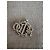 Spilla Christian Dior Monogramma CD Dorata con Cristalli D'oro - vista 2