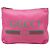 Bolsa de mão com fecho Gucci Medium Portfolio em pele rosa