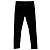 Jeans slim-fit in cotone nero con logo ricamato Alexander Mcqueen