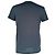 T-shirt Balmain in cotone nero con logo flockato - vista 3