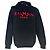 Balmain Hoodie mit Logo-Print aus schwarzer Baumwolle