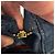 Jeans Versace Taylor-Fit in cotone nero - vista 8