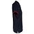 Polo Moncler com patch de logo em algodão azul marinho - vista 2