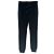 Balmain Jogginghose mit Foil Tape Logo aus schwarzer Baumwolle