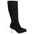 Christian Dior Botas altas de tacón Dior en ante negro