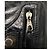 Borsa a busta Balenciaga Giant 21 Envelope in pelle nera Nero - vista 9