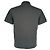 Polo a maniche corte Bottega Veneta in cotone nero - vista 3