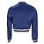 Maje Bacary bestickte Bomberjacke aus blauem Polyester - Ansicht 3