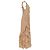 Vestido Florella de seda e chiffon com folhos Ulla Johnson em seda Peach Pescaria - vista 3