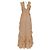 Vestido Florella de seda e chiffon com folhos Ulla Johnson em seda Peach Pescaria - vista 4