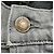 Jeans Slim-Fit Tom Ford in cotone grigio - vista 5