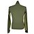 Moncler Grenoble Half-Zip Pullover aus Olive Nylon Grün Olivgrün - Ansicht 3