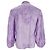Loveshackfancy Ronda bestickte Bluse aus lila Baumwolle - Ansicht 3