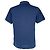 Polo Ami Paris con logo ricamato in cotone blu navy - vista 3