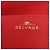 Borsa a tracolla Delvaux Mini Le Mutin Saddle in pelle rossa Rosso - vista 10