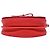 Borsa a tracolla Delvaux Mini Le Mutin Saddle in pelle rossa Rosso - vista 4