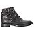 Autre Marque Stivaletti Ranger con borchie Saint Laurent in pelle nera Nero