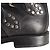 Autre Marque Stivaletti Ranger con borchie Saint Laurent in pelle nera Nero - vista 10
