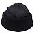 Prada Beanie aus schwarzem Nylon mit Wolle-Akzenten - Ansicht 3