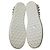 Sapatilhas Stuart Weitzman Goldie com pérolas sintéticas em Silver Glitter Prata - vista 7