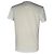 T-shirt in cotone bianco con logo flock Balmain - vista 3