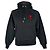 Ami Paris Ami de Cœur Hoodie aus schwarzer Baumwolle