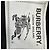 Pantaloni jogger Burberry con patch Equestrian Knight in cotone nero - vista 11