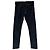 Jeans Capri Dolce & Gabbana con placca logo in cotone nero