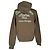 Autre Marque Dior Hoodie mit besticktem Logo aus brauner Baumwolle - Ansicht 3