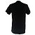 T-shirt Moncler in cotone nero con logo graffiti - vista 3