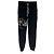 Pantaloni jogger Amiri con logo stencil stampato in cotone nero