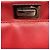 Borsa Fendi Mini Peekaboo con manico in pelle di vitello rossa Stampa python - vista 15