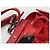 Borsa Fendi Mini Peekaboo con manico in pelle di vitello rossa Stampa python - vista 16